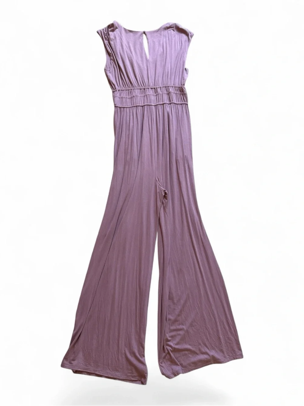 Old Navy Lavender V-Neck Maxi Jumpsuit